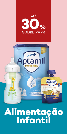 Produtos de alimenta&ccedil;&atilde;o infantil com destaque promocional de at&eacute; 30% sobre pre&ccedil;o de Venda ao P&uacute;blico Recomendado